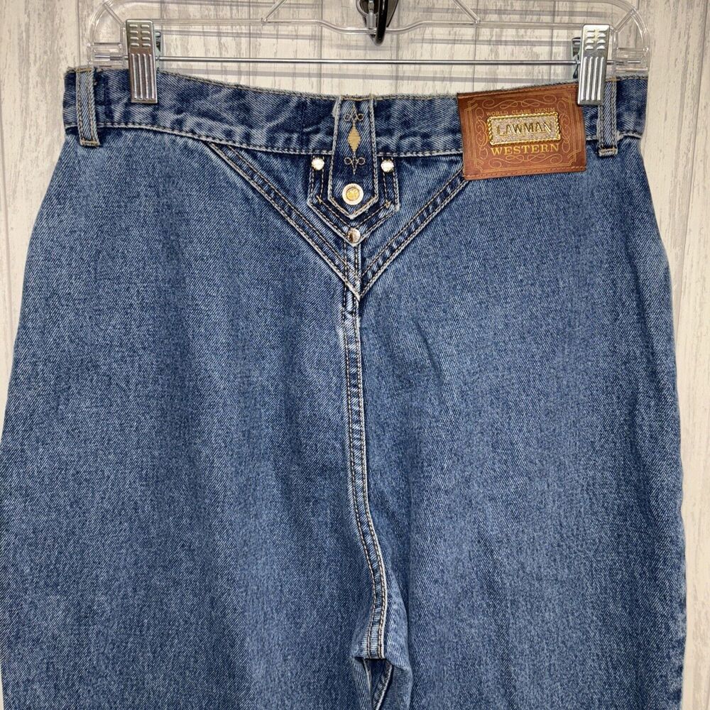 Womens Size 9/10 Vintage Lawman Relaxed Western Jeans EUC - Picture 6 of 10
